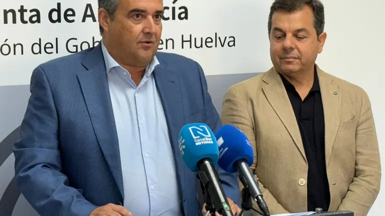 Jos&eacute; Manuel Correa junto a Jos&eacute; Manuel Borrero.