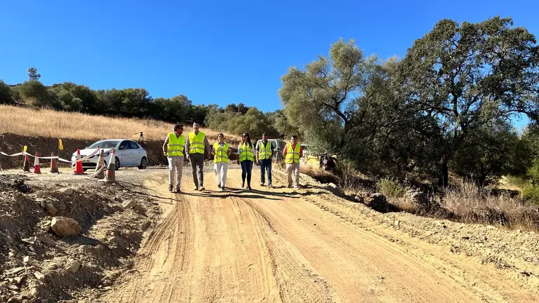 Carretera El Cerro-San Telmo.