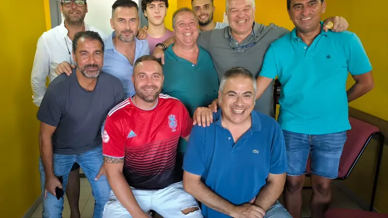 Grupo de aficionados recreativistas