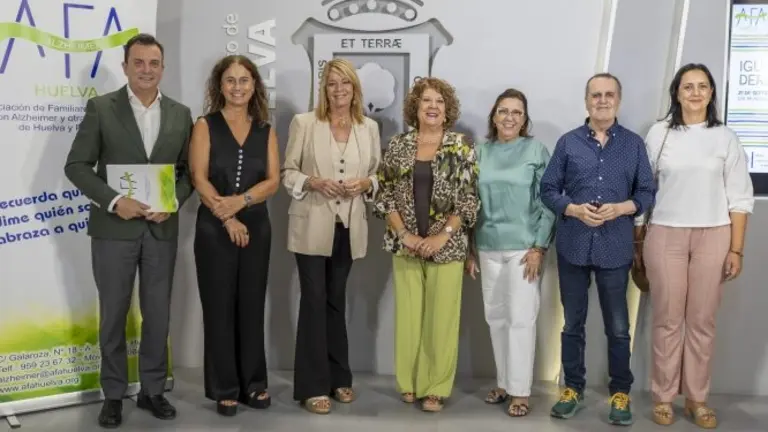 Presentación de actos del Día Mundial del Alzheimer. / Fotografía: Ayuntamiento de Huelva.