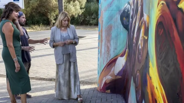 Muros libres para arte urbano.