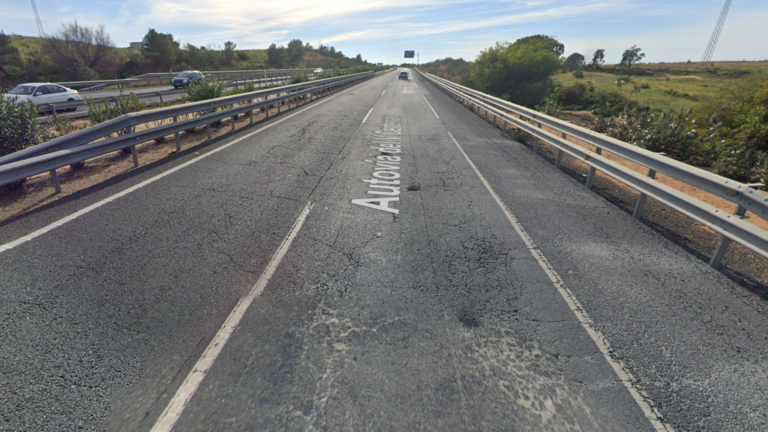 Tramo de la A-49 que va a rehabilitarse.