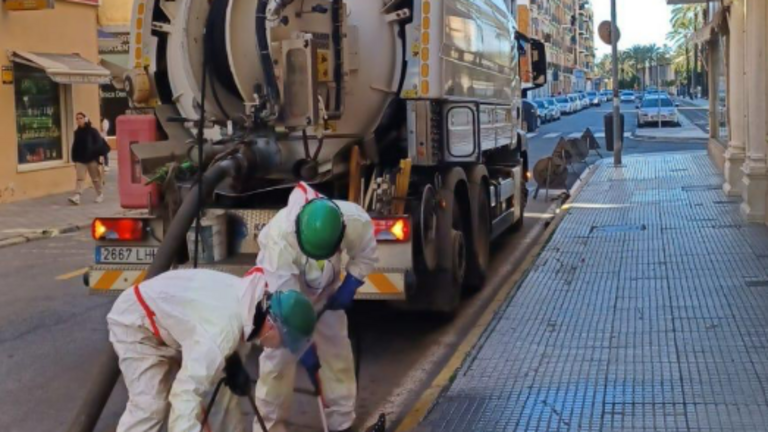 Limpieza Husillo Avenida Alemania