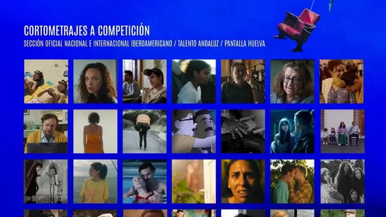 Cortometrajes que participan en el festival.