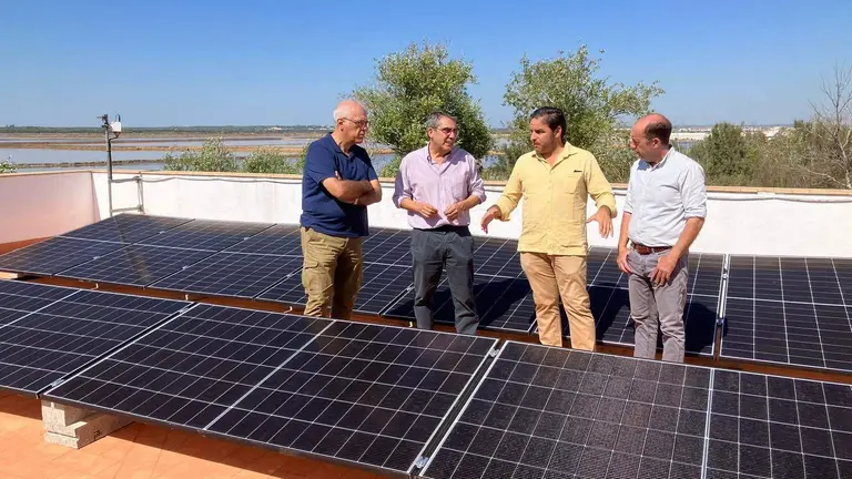 Energía fotovoltaica en Marismas del Odiel.
