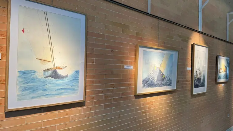 Exposición veleros.
