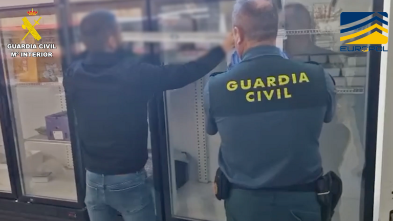 Operación de la Guardia Civil.