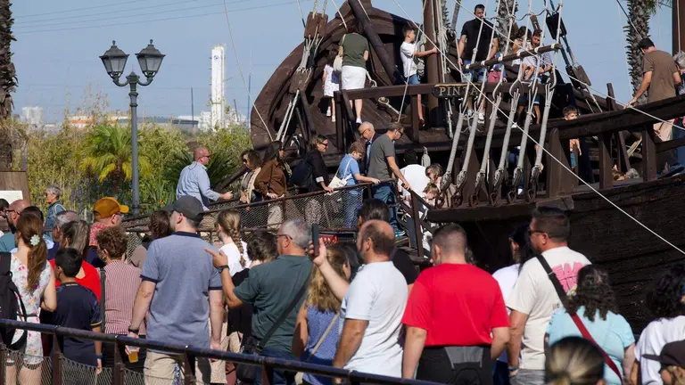 Muelle de las Carabelas.