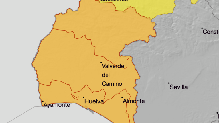 Avisos naranja en toda la provincia.