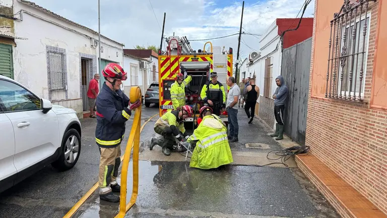 Incidencias por las inundaciones en Huelva capital