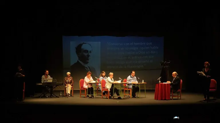 Homenaje a Machado en Cartaya. / Fotograf&iacute;a: Ayuntamiento de Cartaya.