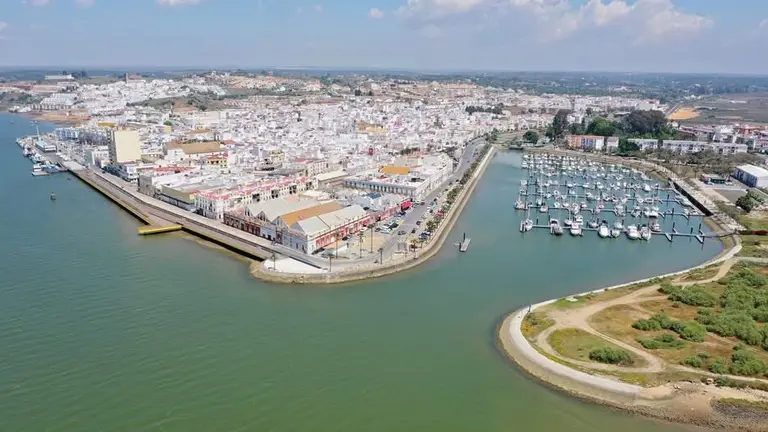 Puerto de Ayamonte.