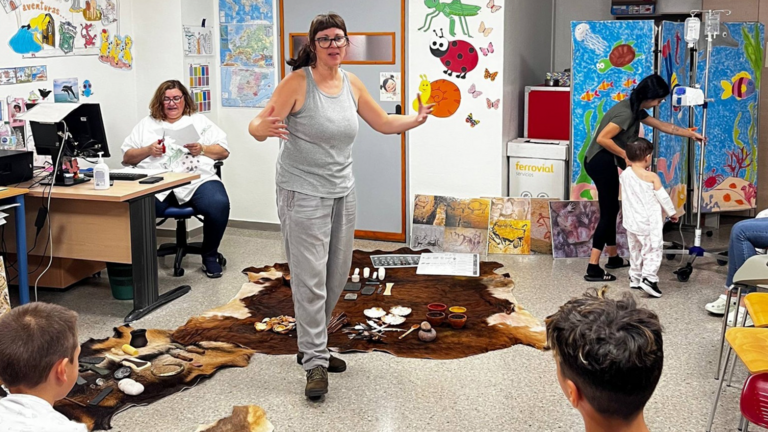 El Museo de Huelva en las Aulas Hospitalarias.