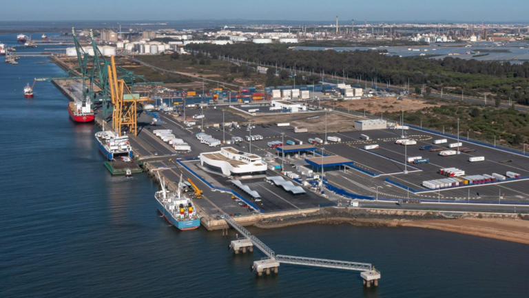 Puerto de Huelva.