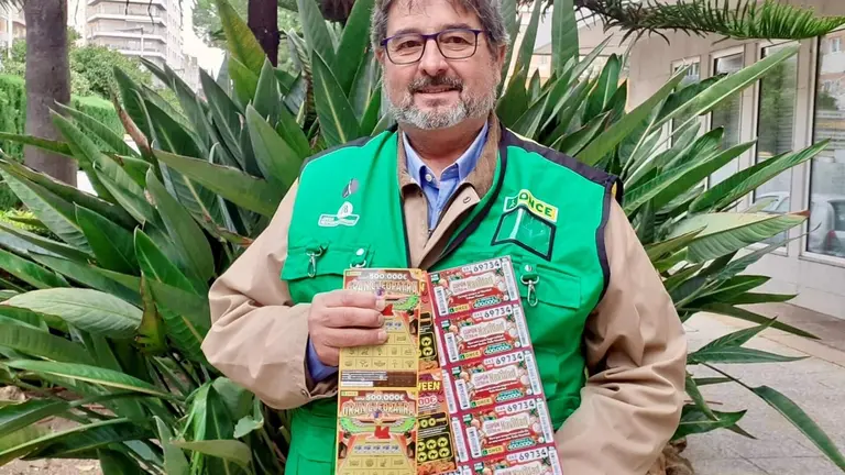 El vendedor Sebastián Martín.