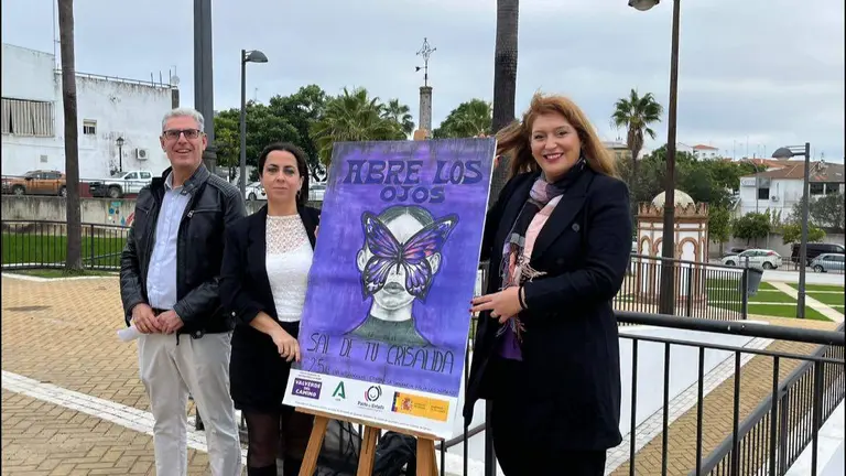 Mes contra la violencia machista en Valverde del Camino.