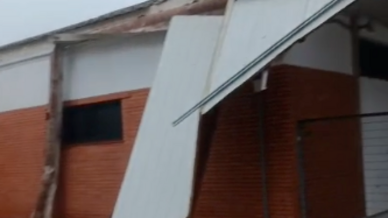 Colegio afectado en Cartaya