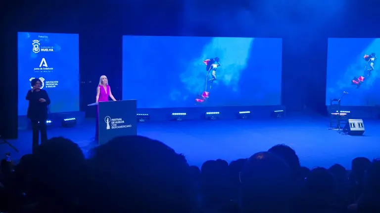 Gala inaugural del Festival de Cine de Huelva.