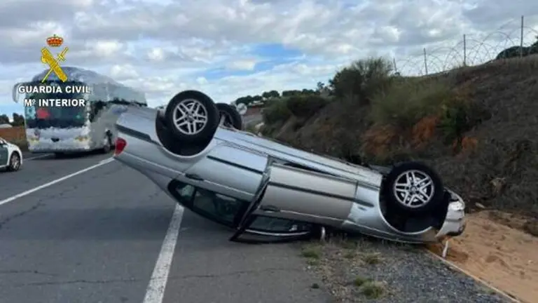 Uno de los accidentes.