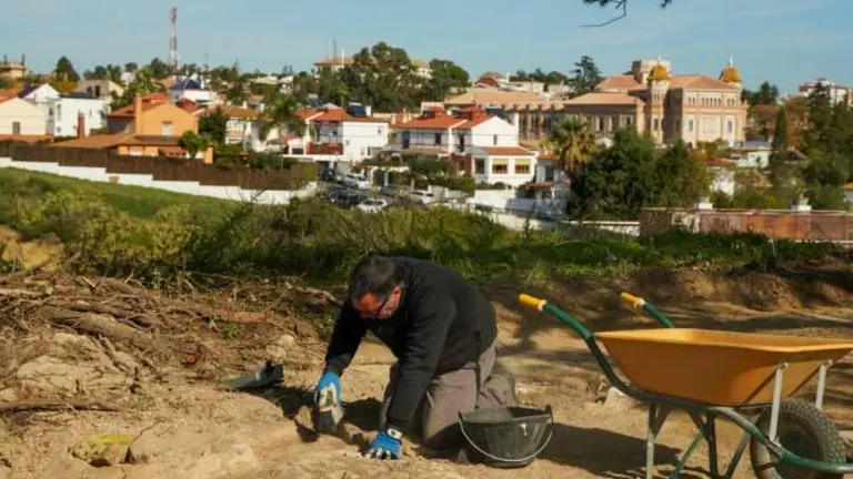 Restos del Castillo Medieval de Huelva.