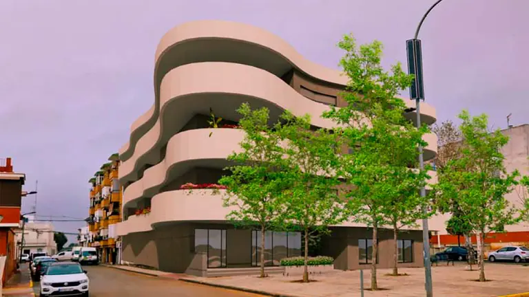 Recreaci&oacute;n virtual de la nueva residencia.