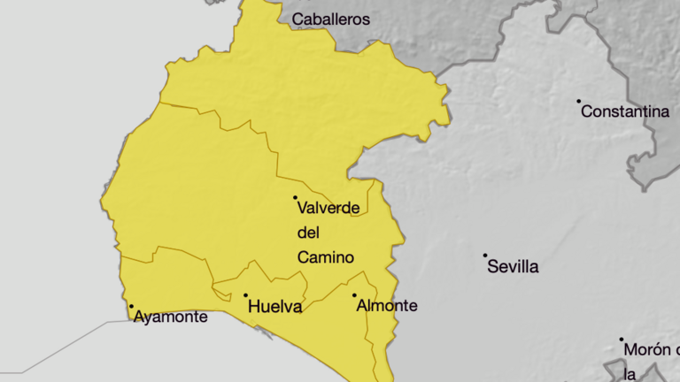 Aviso amarillo por lluvias en toda la provincia.