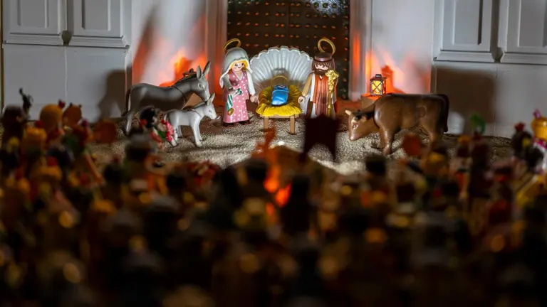 Bel&eacute;n de Playmobil.