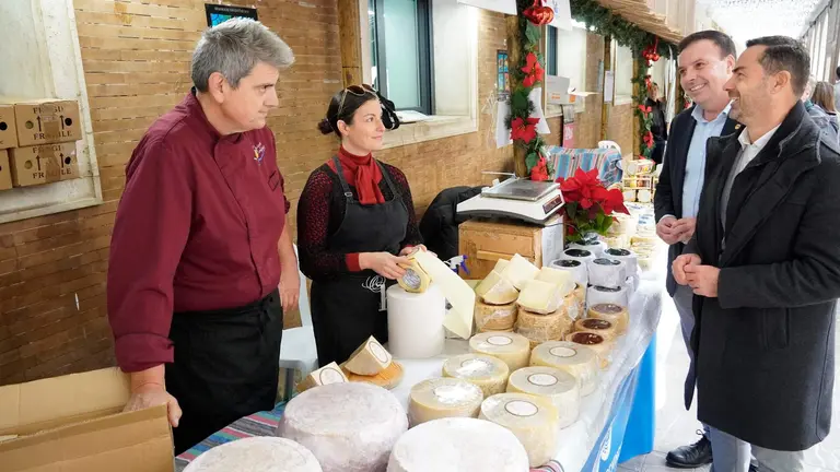 Muestra de quesos y aceites