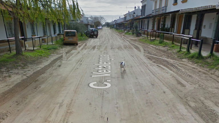 Calle en El Roc&iacute;o