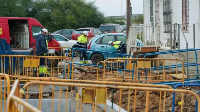 Acerado calle Natividad.