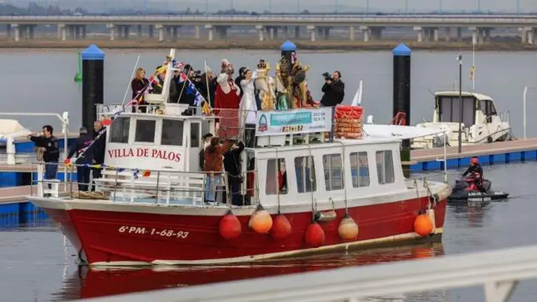 Llegada de los Reyes Magos en 2025.