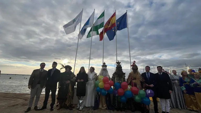 Llegada de los Reyes Magos a Huelva.