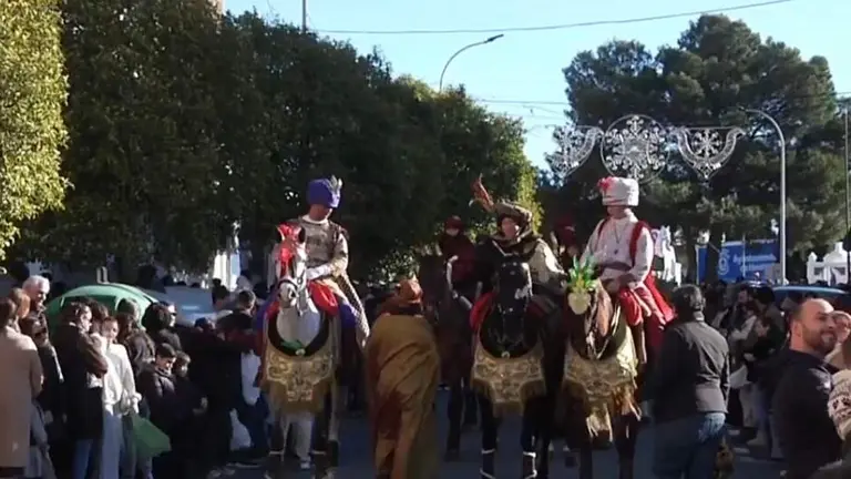 Cabalgata de Reyes 2026 en Huelva.