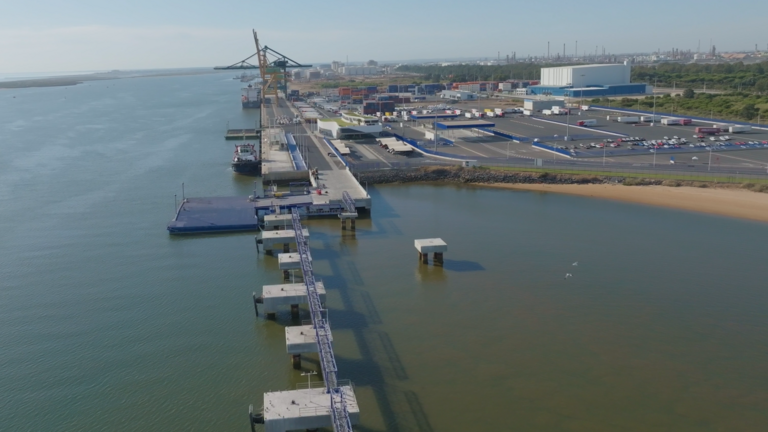 Foto aerea Muelle Sur APH