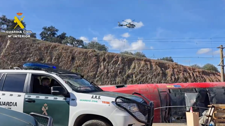 Im&aacute;genes del siniestro en Adamuz.