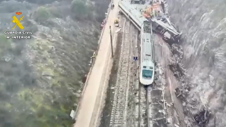 Im&aacute;genes a&eacute;reas de la Guardia Civil.