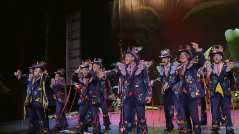 Comparsa Los Mariposas.