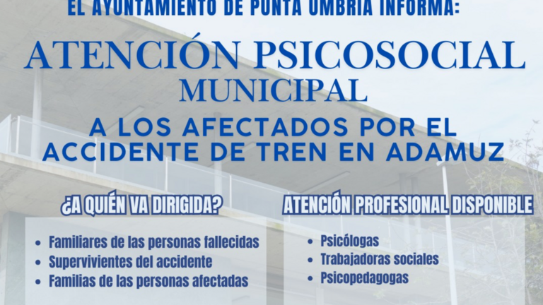 Atenci&oacute;n psicosocial en Punta Umbr&iacute;a.