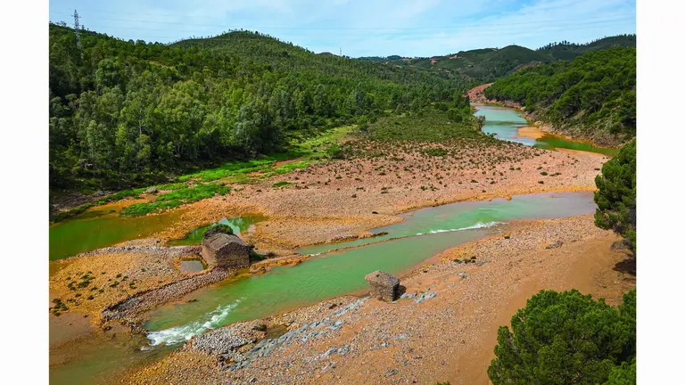 Molinos en el And&eacute;valo onubense.