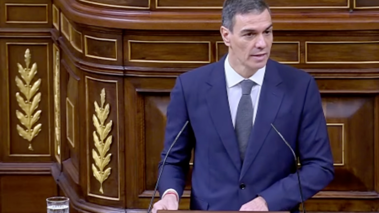 Pedro S&aacute;nchez comparece en el Congreso tras el accidente de Adamuz.