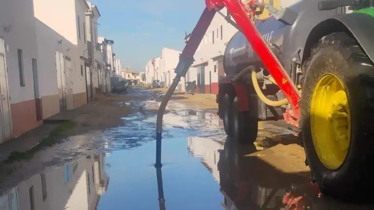 Trabajos en El Roc&iacute;o