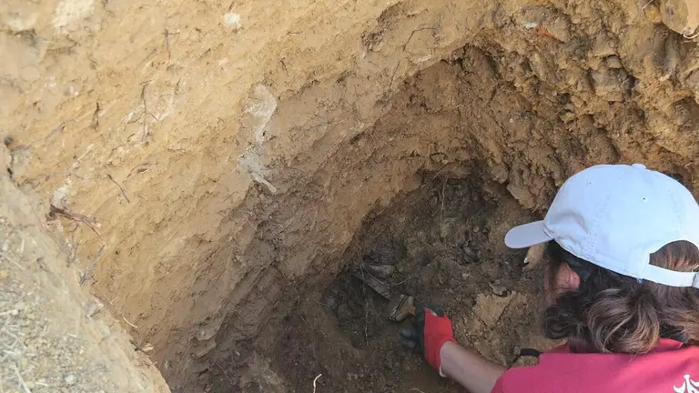 Fosa com&uacute;n en Aracena.