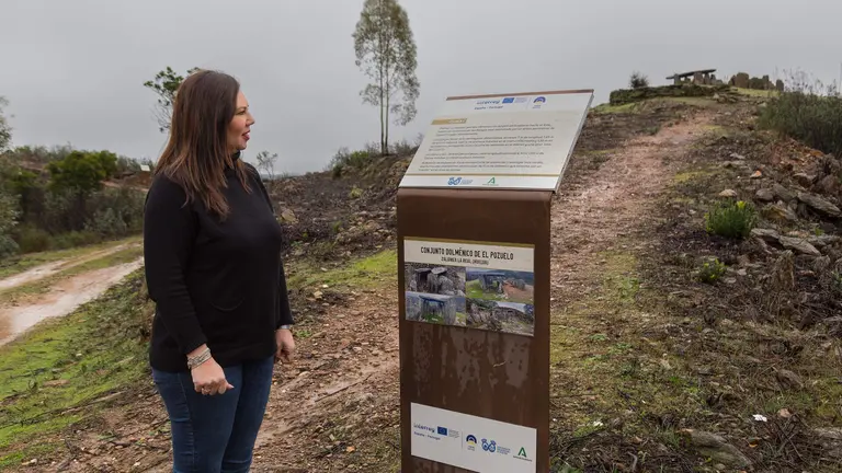 Visita d&oacute;lmenes de Zalamea.