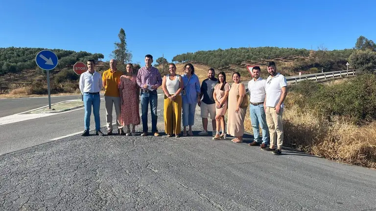 V&iacute;a Verde entre Valverde y el l&iacute;mite con Zalamea