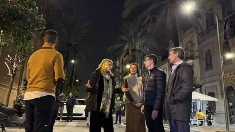 Nueva iluminaci&oacute;n en el Paseo de la Independencia.