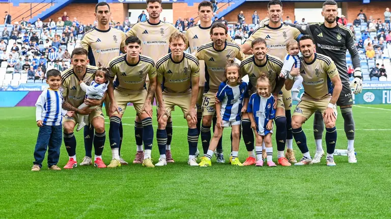 La alineaci&oacute;n del Recre ante el Real Ja&eacute;n.
