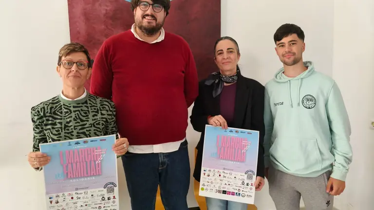 Marcha solidaria Aspandle