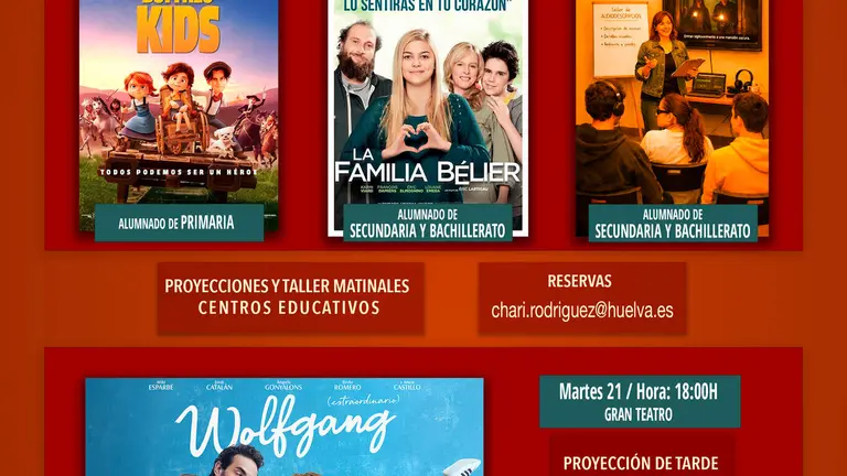 El Gran Teatro acoge la III Muestra de Cine Inclusivo de Huelva con proyecciones y actividades formativas