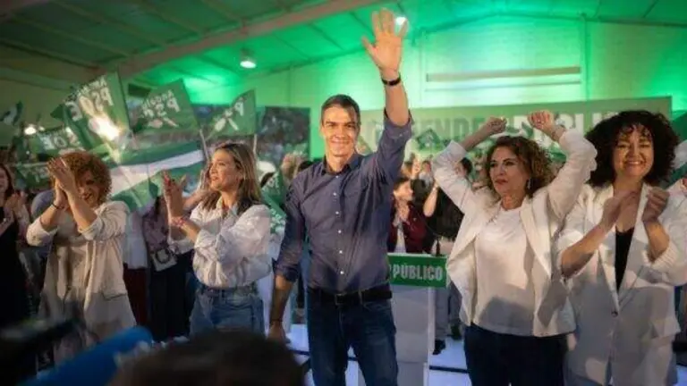 Pedro S&aacute;nchez en Gibrale&oacute;n.