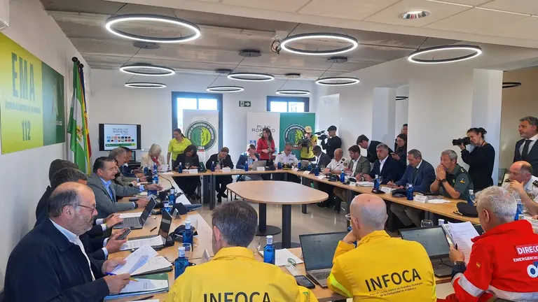 Reuni&oacute;n del comit&eacute; asesor del Plan Romero.